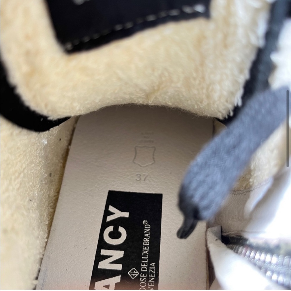 Golden Goose Black and Pink Sneakers - Picture 3 of 9